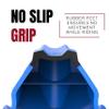 KOM Cycling Indoor Trainer Front Wheel Riser Block - 3 Different Heights Creating The Perfect Block for All Trainers Including Zwift Hub Trainer, Cyclops, Wahoo Kickr, TacX Neo, Kinetic view 4