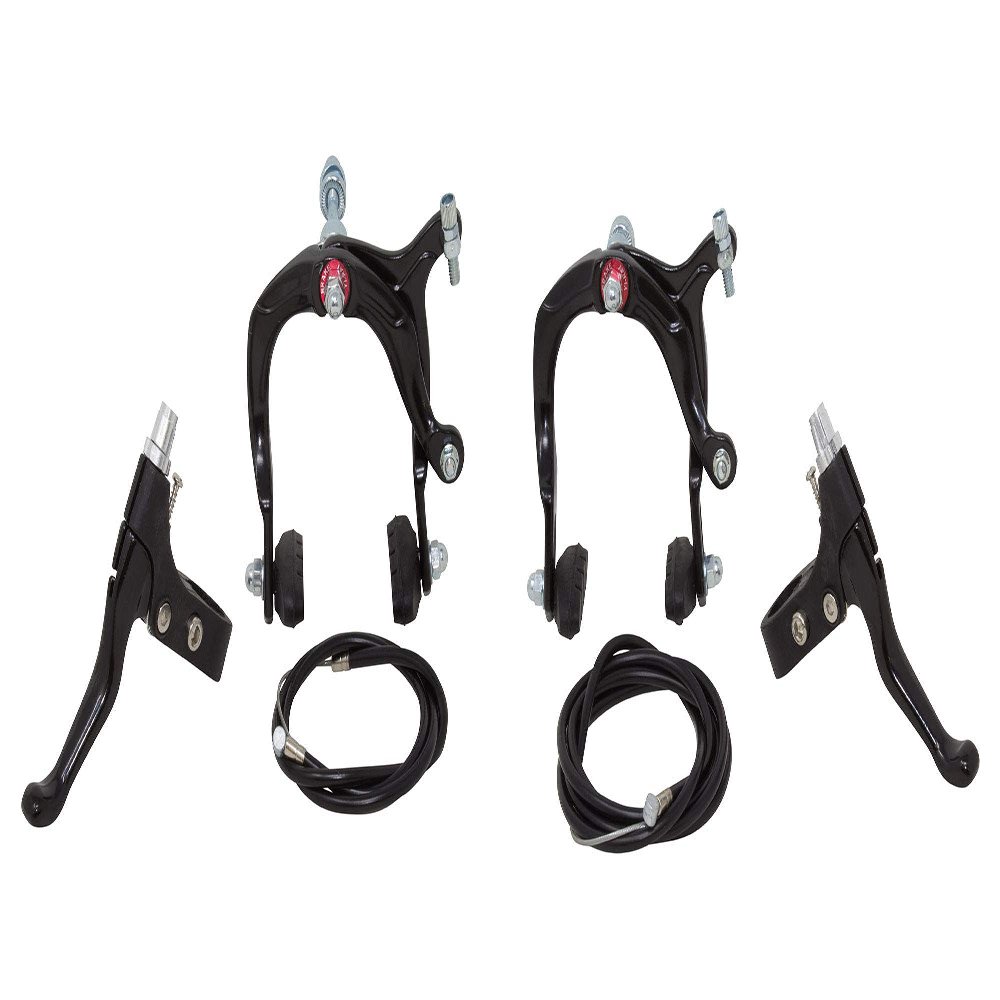 Fenix Pro MX Side Pull Alloy Brake Set (Black, Set (Front & Rear))