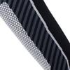 Pure Athlete Ski Socks for Men and Women  Striped Warm Merino Wool Skiing, Snowboard Winter Sock  Midweight, Shin Padding (XL, Black/Grey/Ivory) view 4