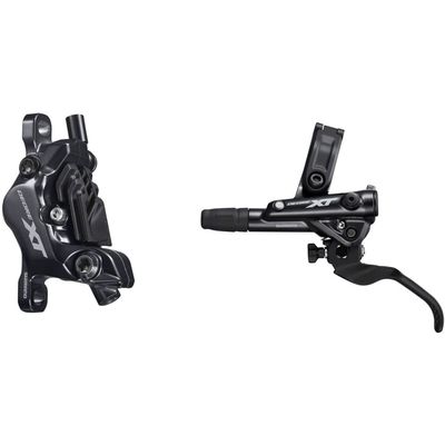 Shimano DISC Brake Assembled Set/J-KIT, XT, BL-M8100(L), BR-M8120(F), Metal PAD (W/FIN), 1000MM Hose (SM-BH90-SBM Black)
