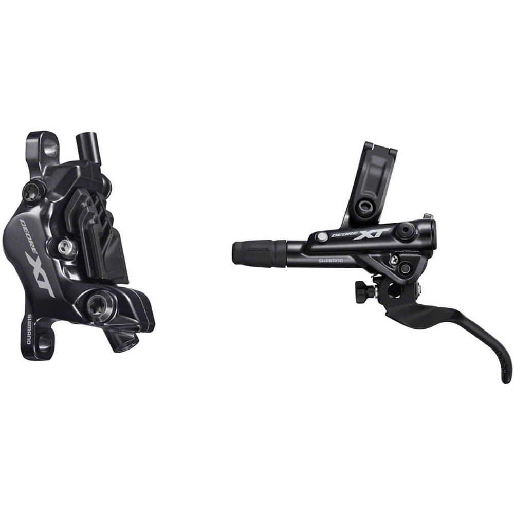 Shimano DISC Brake Assembled Set/J-KIT, XT, BL-M8100(L), BR-M8120(F), Metal PAD (W/FIN), 1000MM Hose (SM-BH90-SBM Black)