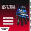 Jettribe Race Skin PWC Recreation Gloves - Silicone Throttle Grip for Non-Slip Handling and Durable Woven Lycra Men Women Youth - 4-Way Stretch with Quick Drying - Blue (2X-Large) view 3