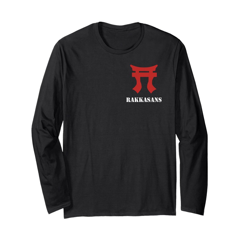 101st Airborne - 187th Infantry Regiment Tori - Rakkasans Wh Long Sleeve T-Shirt