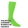 Add-On Performance Soccer Socks Adult Small in Lime view 2