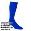 Add-On Performance Soccer Socks Adult X-Large in Royal Blue view 2