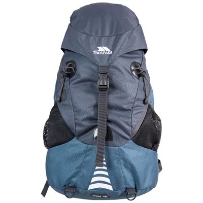 Inverary 45 Litre Navy Rucksack with Waterproof Cover - Navy Each