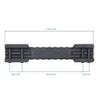 Contessa Picatinny Rail in Hardened Steel for Merkel Helix view 3