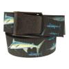 Thomas Bates Titan Outdoor Hunting Fishing Pattern Web Belt 5 Year Guarantee (Marlin Faded, Adult Size) view 2