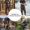 FISHINGSIR Fishing Waders for Men with Boots Womens Chest Waders 2-Ply Nylon/PVC Waterproof for Hunting with Boot Hanger view 4