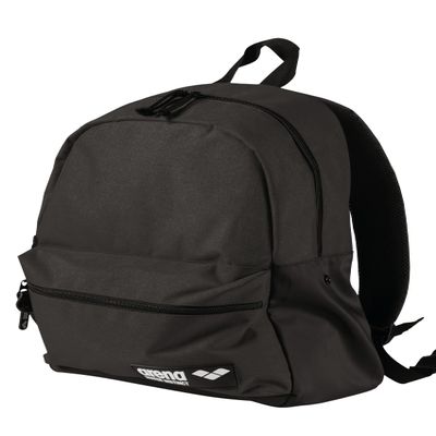 ARENA Team 30 Backpack Unisex Travel Daypack for Men and Women, Gym Training Gear Equipment Bag for Swimmers, 30 Liters, Black Melange