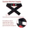 Sunrise Kitchen Supply Japanese Sushi Chef Hachimaki Karate Headband 2 Piece (Black Number One) view 4