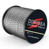 Dorisea Extreme Braid 100% Pe Multi-Color(Black&White) Braided Fishing Line 109Yards-2187Yards 6-550Lb Test Fishing Wire Fishing String Incredible Superline (2000m/2187Yards 15lb/0.18mm) view 1
