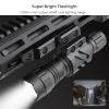 Feyachi FL14-MB Flashlight 1200 Lumen Matte Black LED Light with Flashlight Mount and Pressure Switch Included view 2