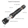Feyachi FL14-MB Flashlight 1200 Lumen Matte Black LED Light with Flashlight Mount and Pressure Switch Included view 3
