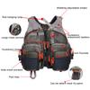 Waxaya Lightweight Fly Fishing Vest with Multi Pockets Adjustable Size Mesh Fishing Backpack for Men and Women(Green) view 4