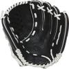Rawlings Shutout Fastpitch Softball Glove, RSO125BW-0/3 12 1/2 BSK/FLCV, 12.5" | Outfield view 3