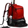 Athletico Premier Tennis Backpack - Tennis Bag Holds 2 Rackets in Padded Compartment | Separate Ventilated Shoe Compartment | Tennis Bags for Men or Women (Red) view 1