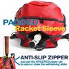 Athletico Premier Tennis Backpack - Tennis Bag Holds 2 Rackets in Padded Compartment | Separate Ventilated Shoe Compartment | Tennis Bags for Men or Women (Red) view 2