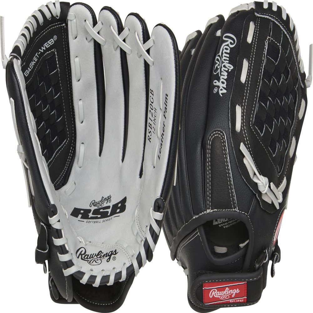 Rawlings | RSB Slowpitch Softball Glove | Left Hand Throw | 12" - Basket Web