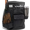 Athletico Baseball Bucket Cover Organizer - Baseball Bucket Bag With Padded Seat (Black) view 1