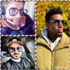 FEISEDY Retro Square Pilot Sunglasses Iron Man Tony Stark Sunglasses Trendy Downeyer Gradient Lens B2510 view 4