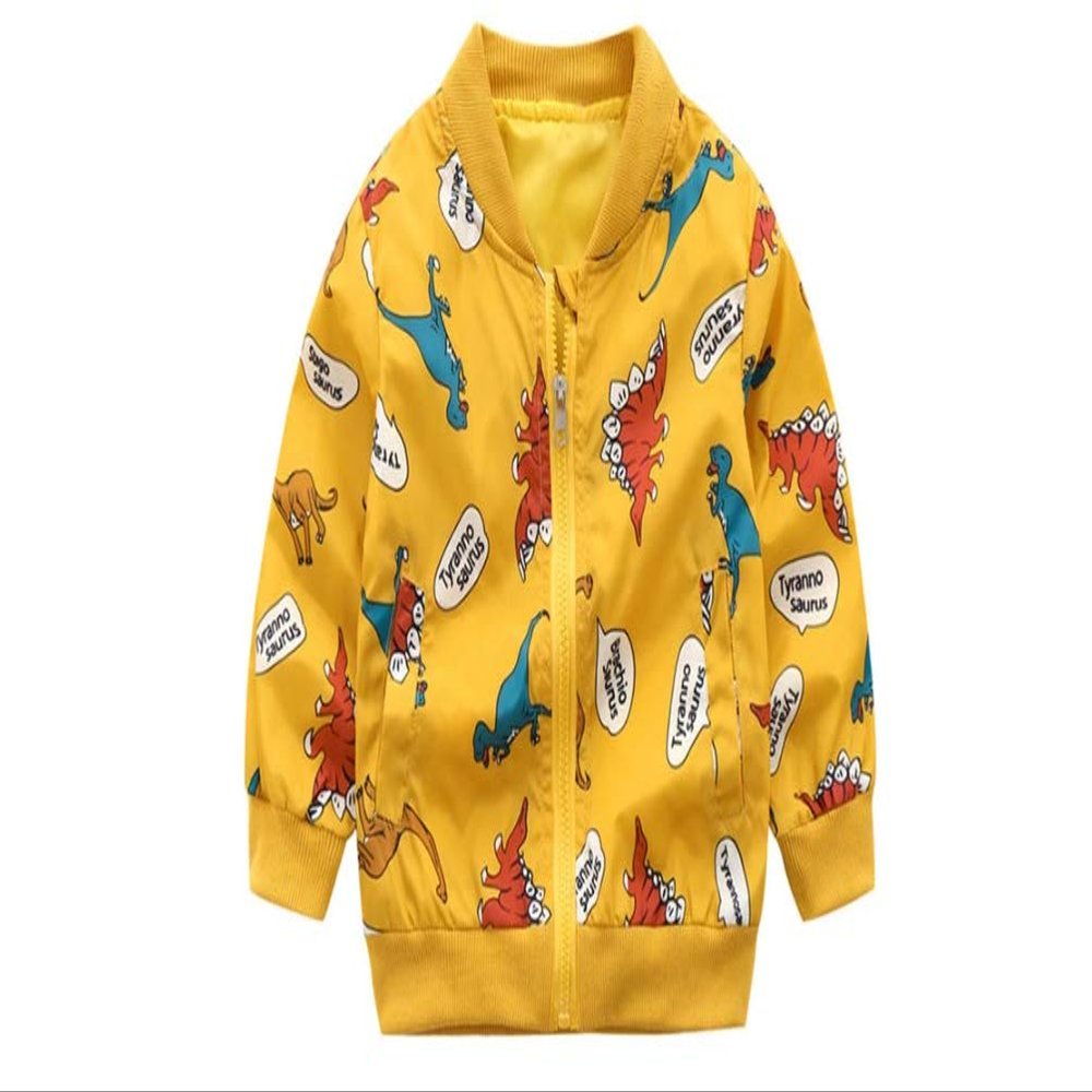 Kids Winter Coat for Baby Boy Spring Bomber Jackets Winter Coat for Baby Girl (8T) Yellow