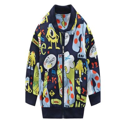 Stesti Kids Winter Coat for Baby Boy Windbreaker Bomber Jackets Winter Coat for Baby Girl (4T) Blue