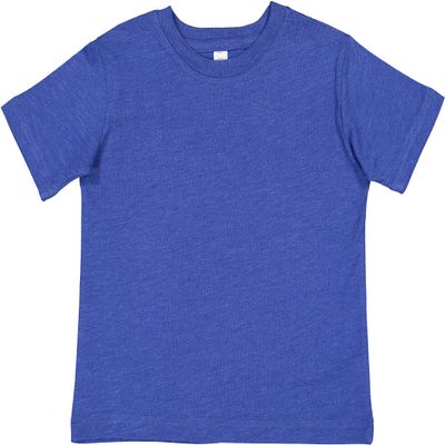 RABBIT SKINS Soft Cotton Toddler T-Shirt Boys Girls | Little Kids Tee| Blank Child Tshirt, Vintage Royal, 3T