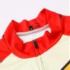 Weimostar Cycling Jersey Men Short Sleeve Road Bike Shirt Riding Tops Outdoor MTB Bicycle Clothing Yellow Red Size M view 2