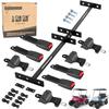 10L0L Universal 4 Passenger (2+2) Golf Cart Seat Belt Kit for EZGO, Yamaha, Club Car, Fits Front Rear Seat, with Bracket view 1