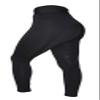 Rhinegold Women's 746-12-BLK Silicone Knee Performance Tights, Black, Ladies 12 view 1