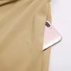 Ladies Aline Street Skirts High Waisted Swing Skirt Khaki Skirt with Pockets, M view 3