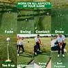 Tee Claw Golf Tee Holder, Golf Mat Tee, Golf Alignment String, Baseball Agility Training for Indoor and Outdoor, Made in The USA. (4 Pack Yellow/Green) view 4