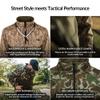 Drake Waterfowl Men's MST Quarter 1/4 Zip Refuge Eqwader Waterproof Windproof Breathable Resistant Outdoor Hunting Jacket view 3