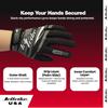Jettribe Race Skin PWC Recreation Gloves - Silicone Throttle Grip for Non-Slip Handling and Durable Woven Lycra Men Women Youth - 4-Way Stretch with Quick Drying - Grey (Small) view 4