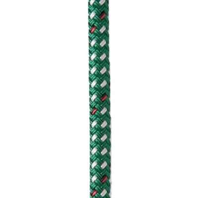 New England Ropes 3/8in - 10mm Endura Braid Solid Green 40 Feet Long