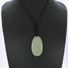 1.8" China Certified Nature Hetian Nephrite Jade Blessing Kwan-yin Hand Carved Necklace Pendant 4984 view 1