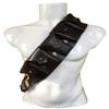British Army Infantry Military Reproduction Genuine Leather Brown 5 Five Pocket Pouches P1903 1903 WW1 WWI & WW2 WWII Ammo Clips Rounds Shoulder Rig Bandolier view 1