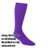 Add-On Performance Soccer Socks Adult Small in Purple view 2