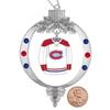 NHL Jersey Ornament (Montreal Canadians White) view 1
