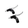 1 Set Bike Front Rear Aluminium Alloy for Mountain Road Bicycle Cycling Accessories (Black) view 4