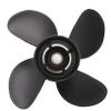 Aluminum Outboard Cupped 4 Blades Propeller Boat Prop 10.1x14 Replacement for Honda BF35/40/45/50/60HP view 3