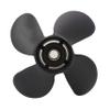 Aluminum Outboard Cupped 4 Blades Propeller Boat Prop 10.1x14 Replacement for Honda BF35/40/45/50/60HP view 4