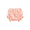 3PC Shorts Set Newborn Baby Girls Boys PP Pants Cotton Linen Blend Cute Floral Bloomer Triangle Shorts (A Red+Yellow+Pink,2-3 Years) view 4