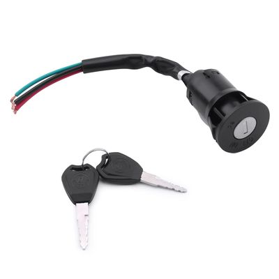 MroMax 3 Wired Electric Bike Bicycle Ignition Switch Lock + Two Keys 1pcs