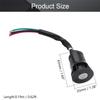 MroMax 3 Wired Electric Bike Bicycle Ignition Switch Lock + Two Keys 1pcs view 2