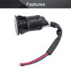 MroMax 3 Wired Electric Bike Bicycle Ignition Switch Lock + Two Keys 1pcs view 3