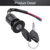MroMax 3 Wired Electric Bike Bicycle Ignition Switch Lock + Two Keys 1pcs view 4
