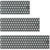 White Water Archery Black Reflective Open Honeycomb Arrow Wraps 15 Pc Pack Choose Length Width (4, 1.4) view 1