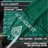 AquaQuest Guide Tarp  Ultralight Waterproof (5,000 mm) SeamTaped 40D Ripstop Rain Fly for Backpacking, Stealth Camping & ThruHiking  1310 Forester Green view 2